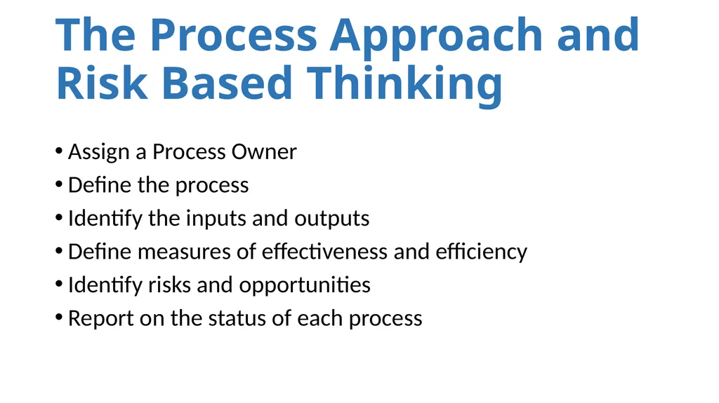 ISO-9001:2015 Where we have been and where we are - slide 14 of 25