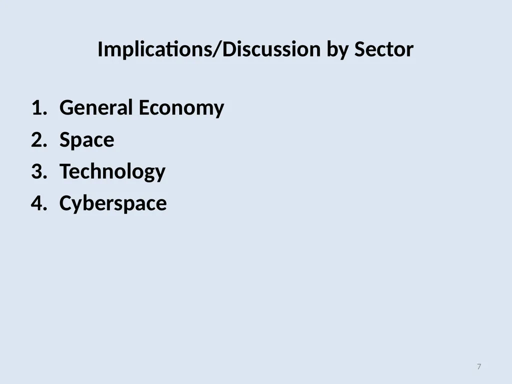 Future of Global Competition and Conflict (GCC) - slide 7 of 11