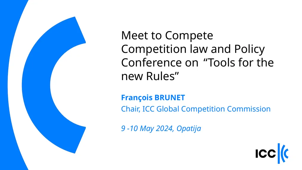 Meet to Compete Competition law and Policy