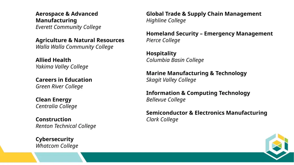 Spring WEC Meeting May 8-9, 2025 Centers of - slide 3 of 9
