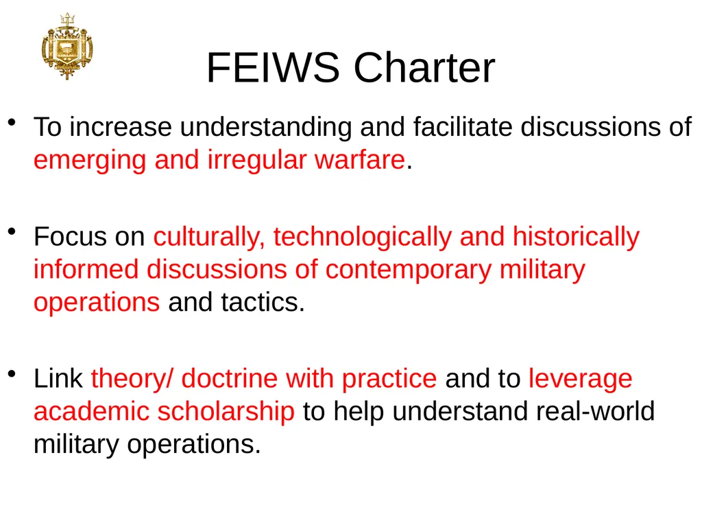 FEIWS Concept Brief CAPT Tom Robertson, Senior - slide 6 of 17