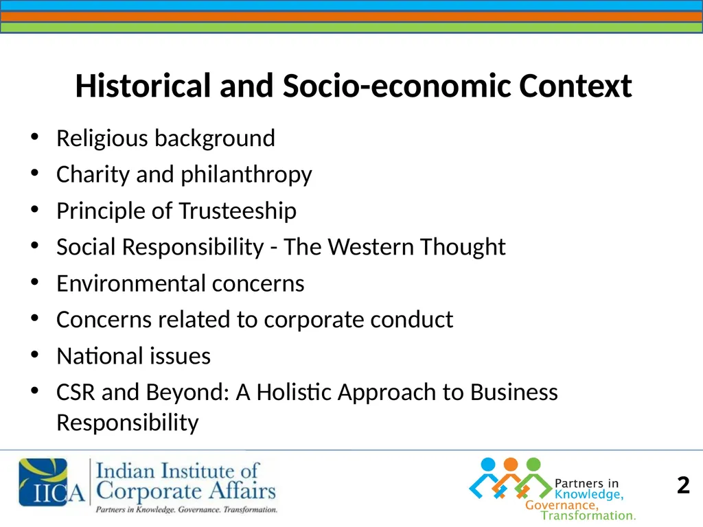 BUSINESS RESPONSIBILITY Orientation on NVGs and - slide 2 of 51