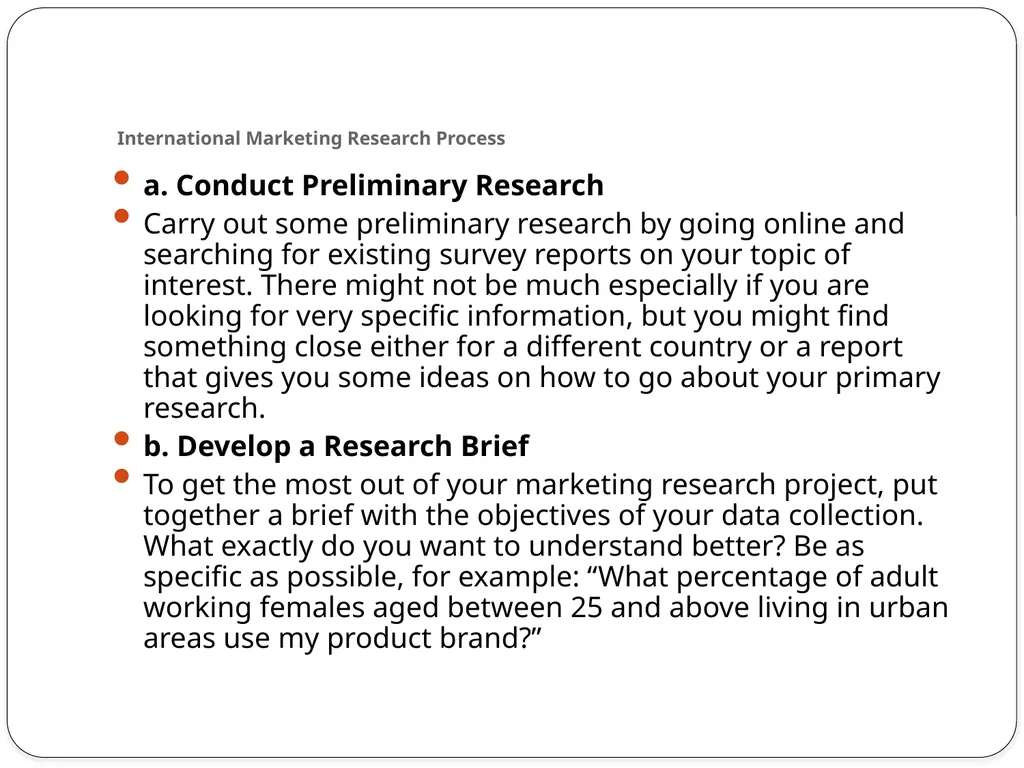 Unit-4 International Marketing Research - slide 2 of 30