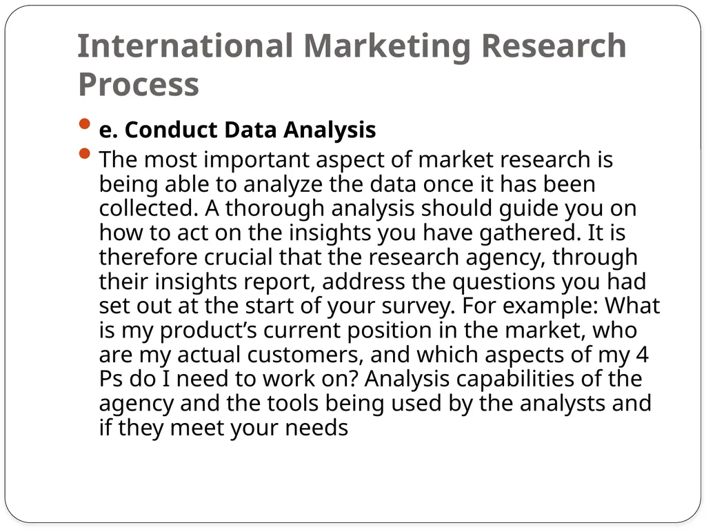 Unit-4 International Marketing Research - slide 5 of 30