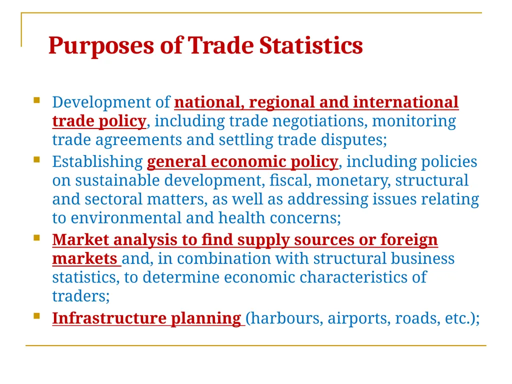 1 Continuing importance of Customs data for - slide 2 of 11