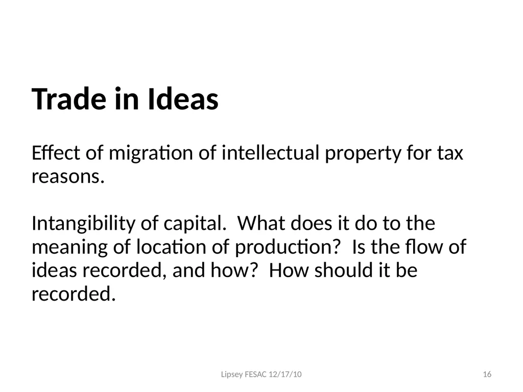 Report on the State of Available Data for the - slide 16 of 16