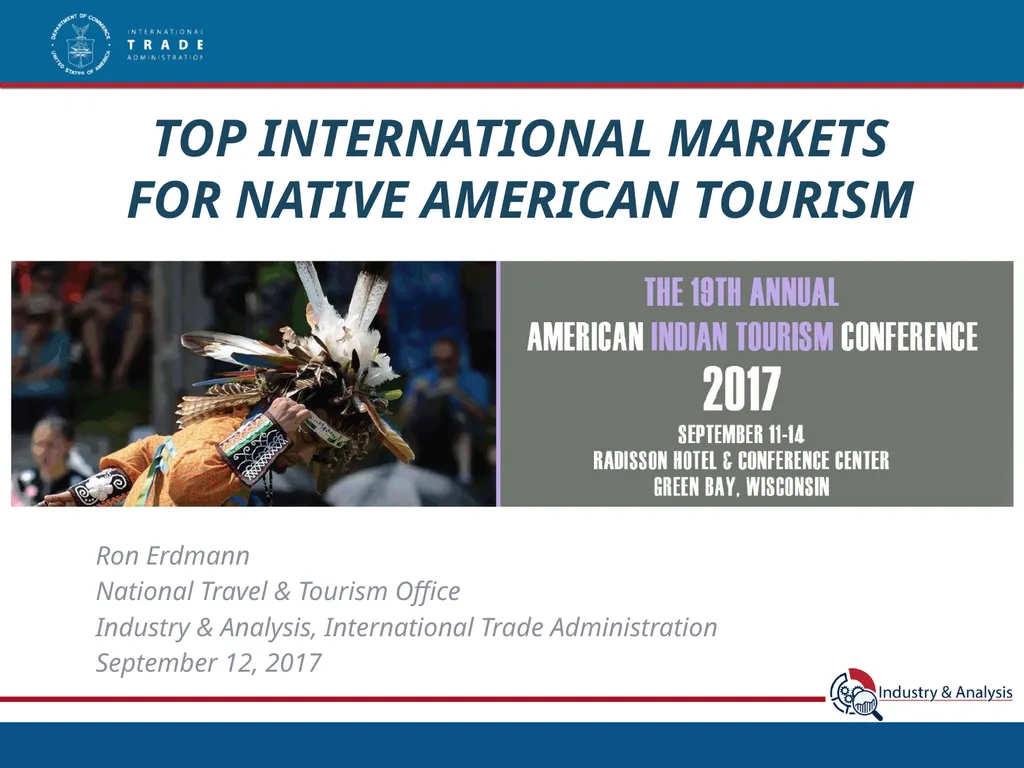 Top International Markets for Native American - slide 1 of 21