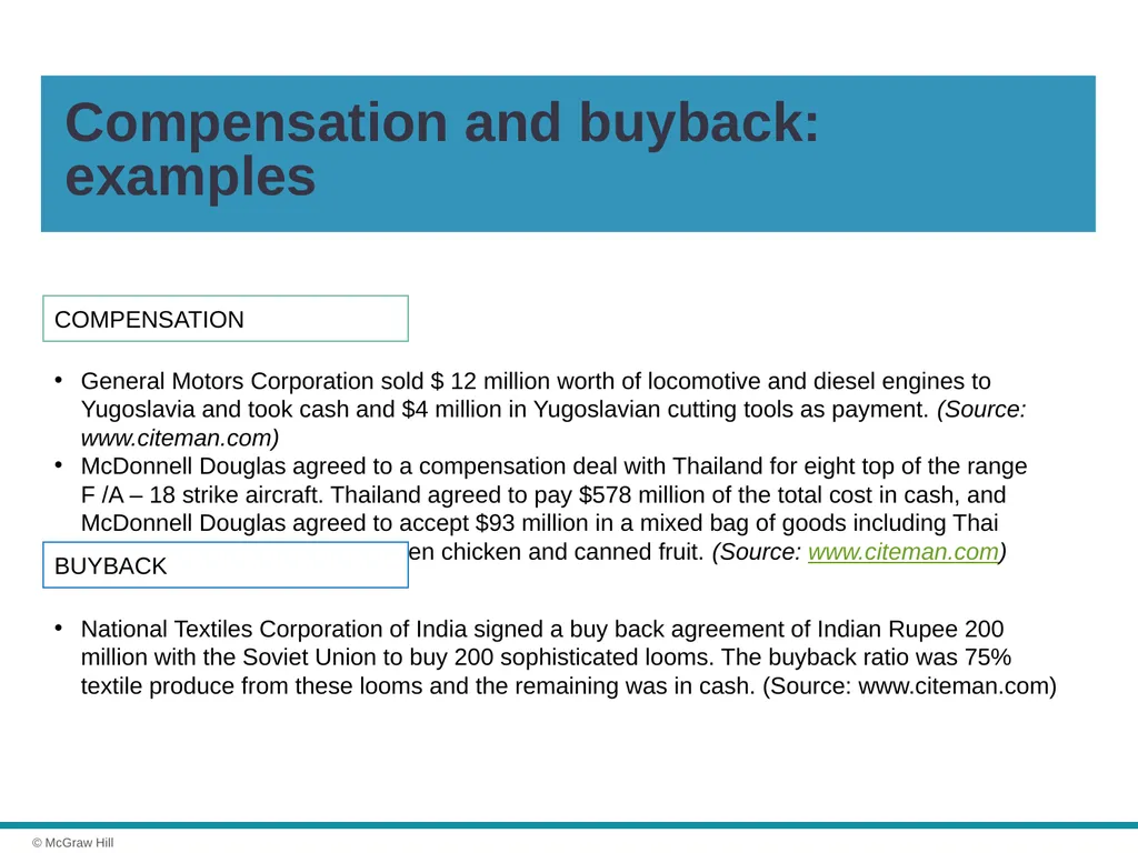 Exporting, Importing and Countertrade Chapter 16 © - slide 41 of 44