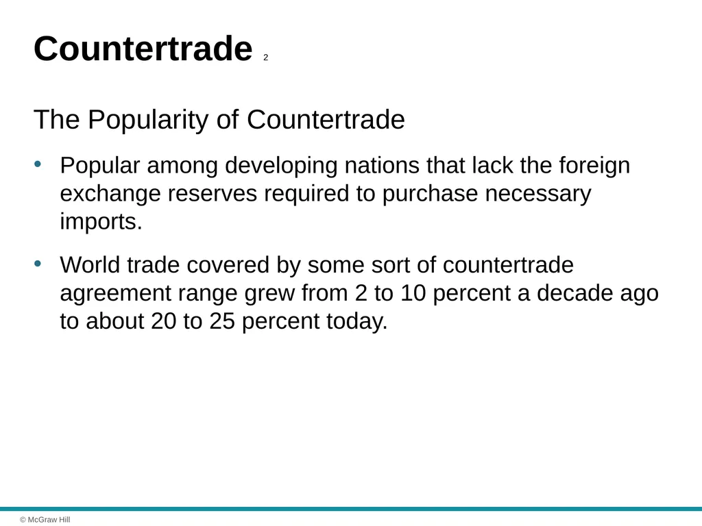 Exporting, Importing and Countertrade Chapter 16 © - slide 27 of 44