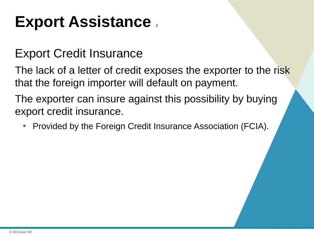 Exporting, Importing and Countertrade Chapter 16 © - slide 25 of 44