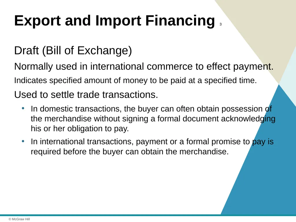 Exporting, Importing and Countertrade Chapter 16 © - slide 20 of 44