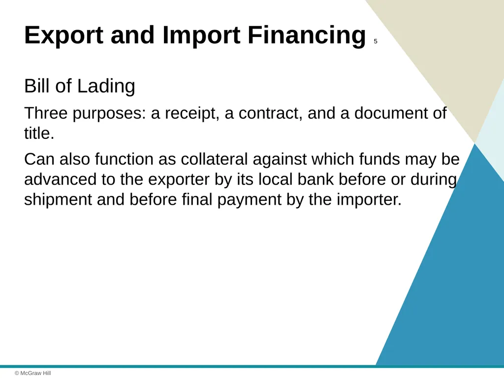 Exporting, Importing and Countertrade Chapter 16 © - slide 22 of 44