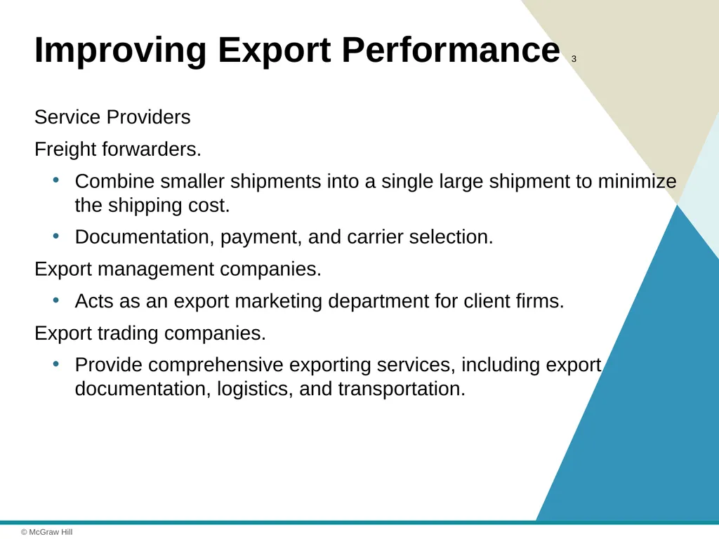 Exporting, Importing and Countertrade Chapter 16 © - slide 8 of 44