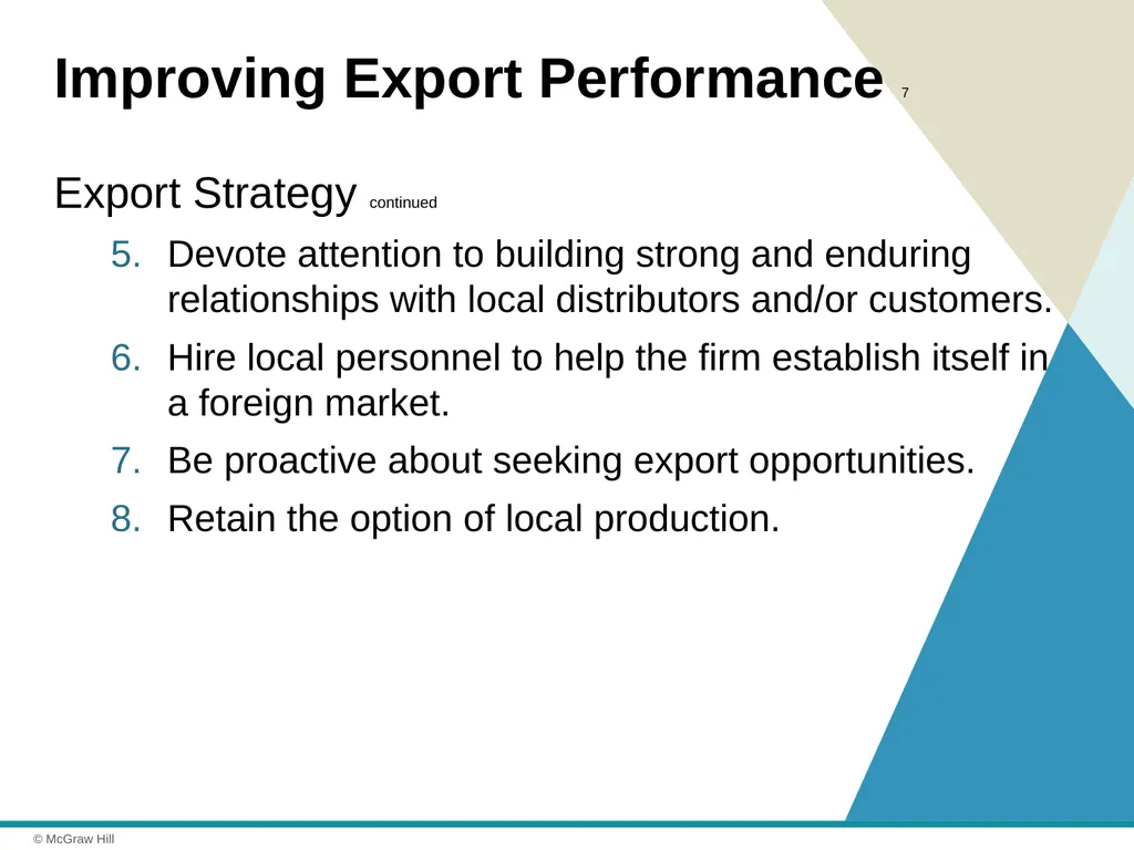 Exporting, Importing and Countertrade Chapter 16 © - slide 12 of 44