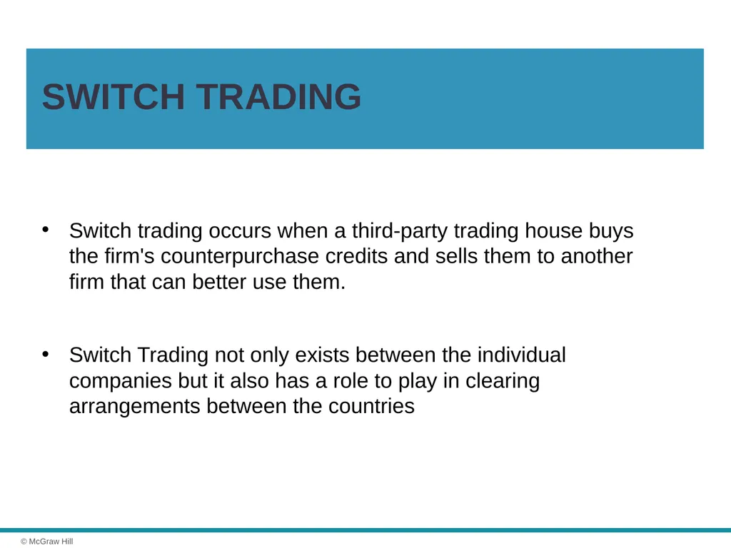 Exporting, Importing and Countertrade Chapter 16 © - slide 39 of 44