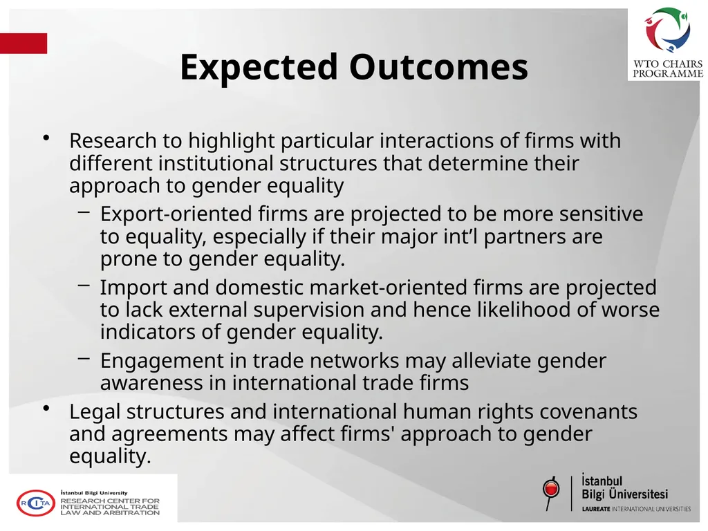 “Inclusive Trade in Turkey: Legal and Economic - slide 10 of 11