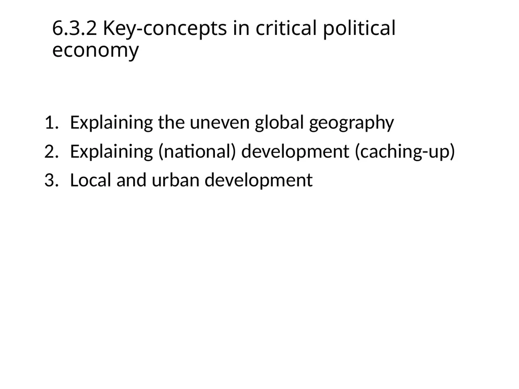 A Critical Introduction to Economics Slides based - slide 14 of 18