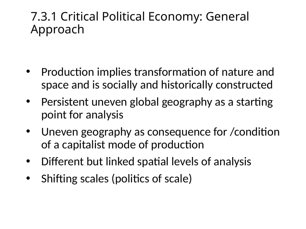 A Critical Introduction to Economics Slides based - slide 13 of 18