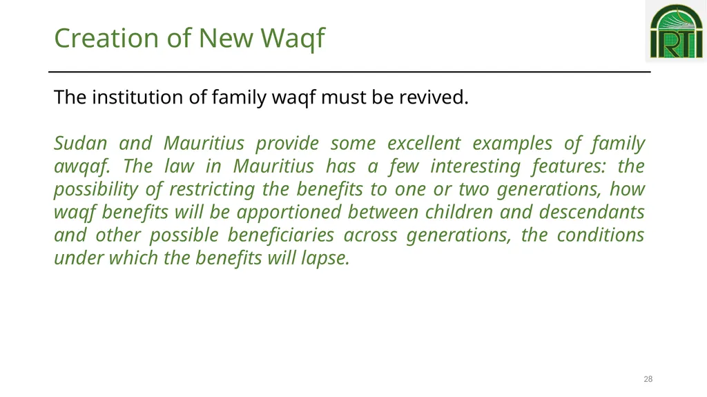 1 Dr Mohammed Obaidullah Islamic Research and - slide 28 of 39