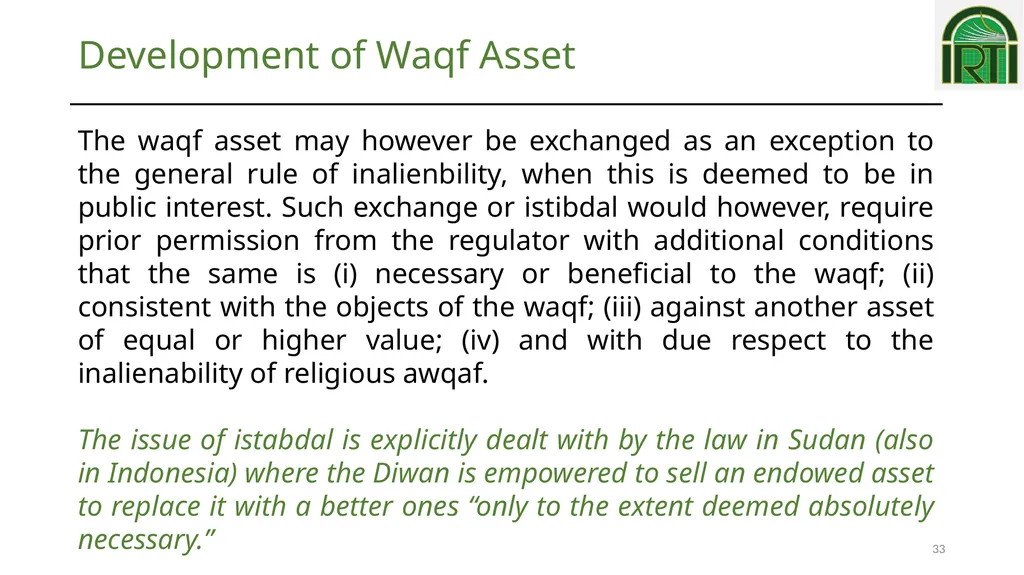 1 Dr Mohammed Obaidullah Islamic Research and - slide 33 of 39