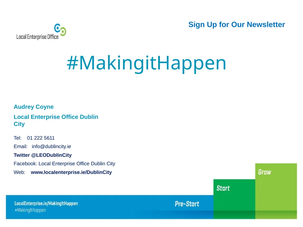Micro Enterprise Supports Audrey Coyne LEO Dublin - slide 21 of 21