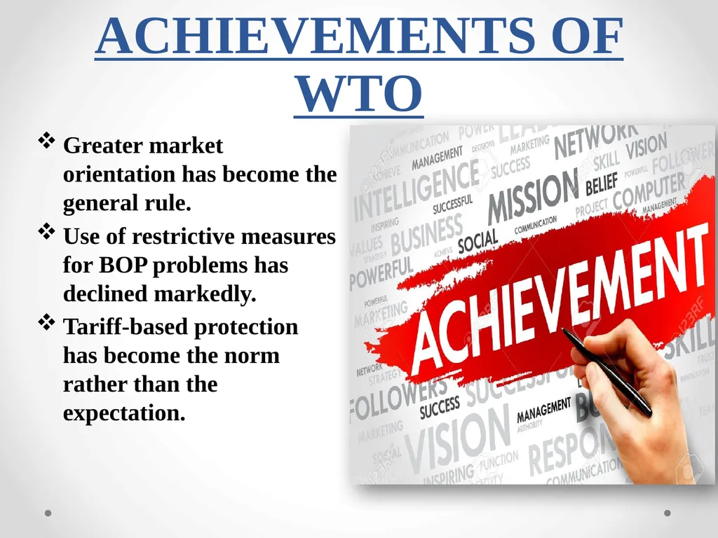 World Trade Organization Presented By :- Ancy - slide 11 of 16