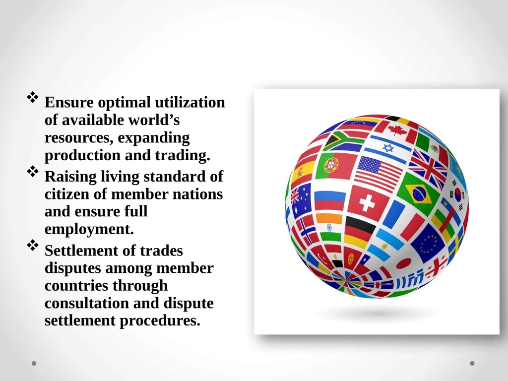 World Trade Organization Presented By :- Ancy - slide 8 of 16
