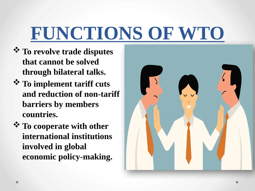 World Trade Organization Presented By :- Ancy - slide 9 of 16