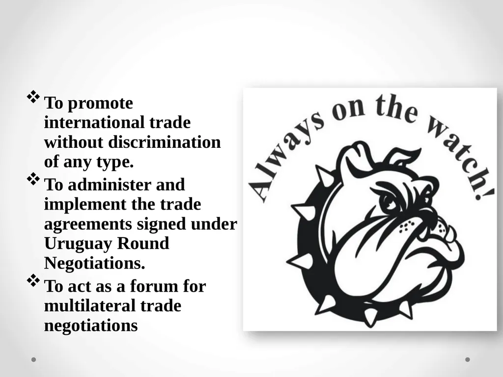 World Trade Organization Presented By :- Ancy - slide 10 of 16