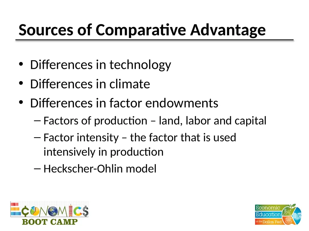 Session 7 International Trade: Comparative - slide 8 of 27