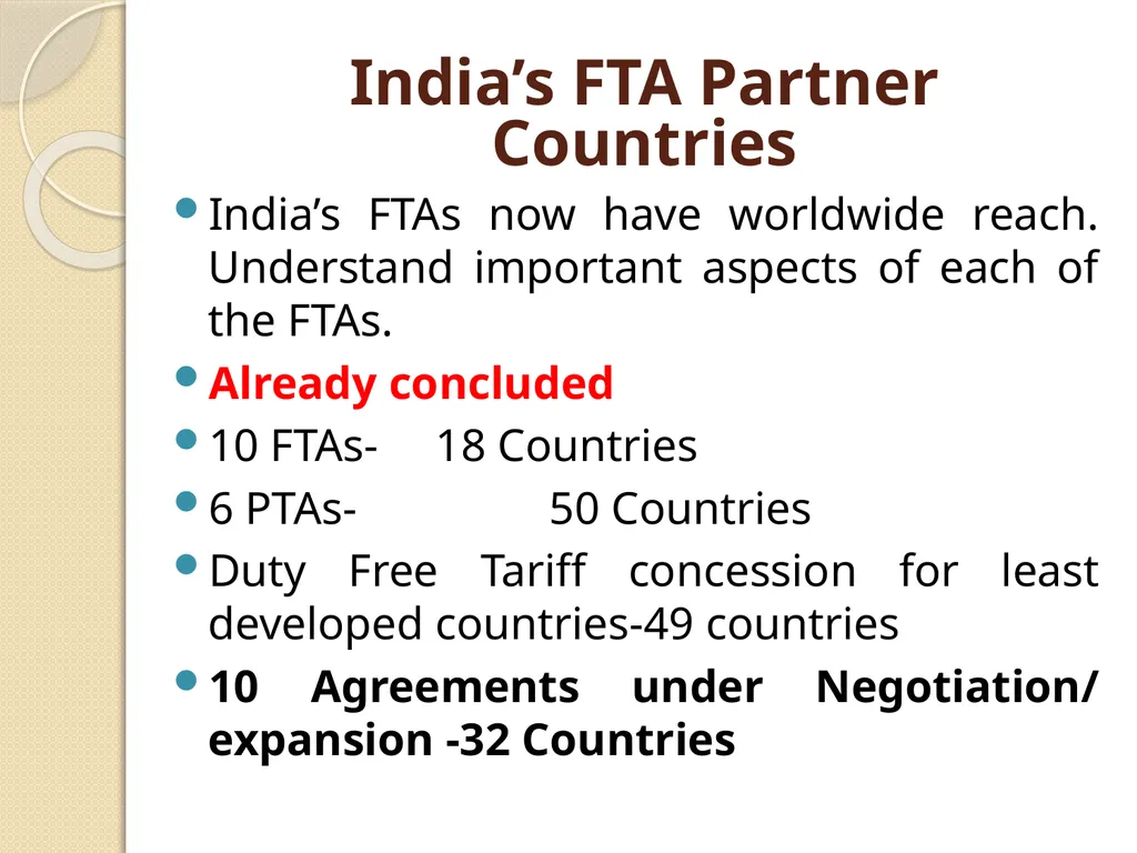 One Stop Portal for Exporters An Initiative of - slide 3 of 23