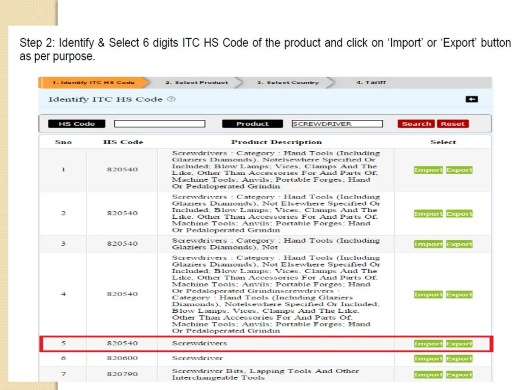 One Stop Portal for Exporters An Initiative of - slide 18 of 23