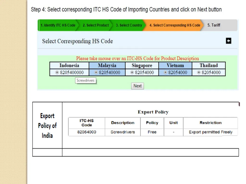 One Stop Portal for Exporters An Initiative of - slide 20 of 23