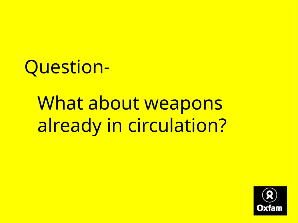 What is the arms trade, and why is it a - slide 17 of 25