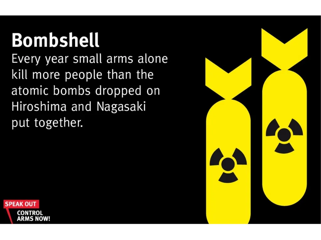 What is the arms trade, and why is it a - slide 7 of 25