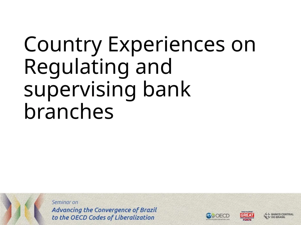 The Code of Liberalisation of Current Invisible - slide 26 of 29