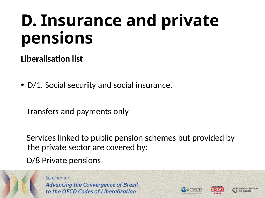 The Code of Liberalisation of Current Invisible - slide 12 of 29