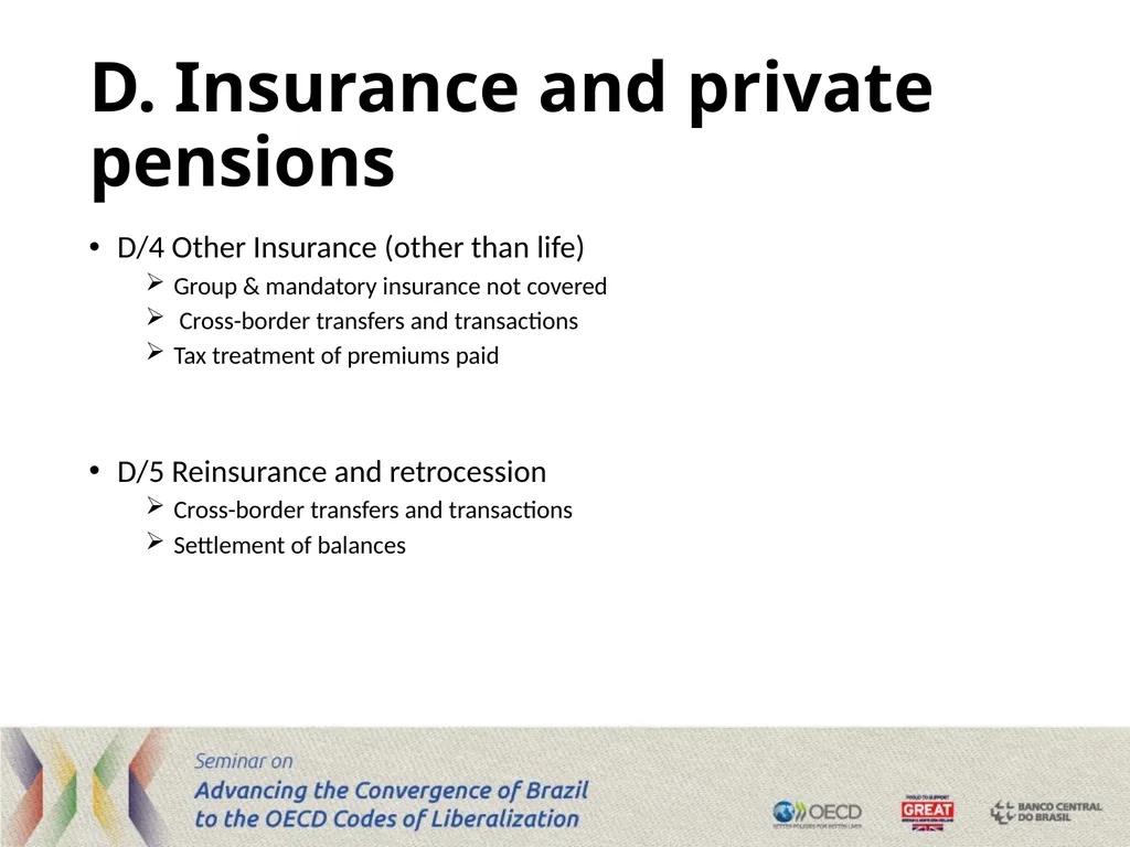 The Code of Liberalisation of Current Invisible - slide 14 of 29