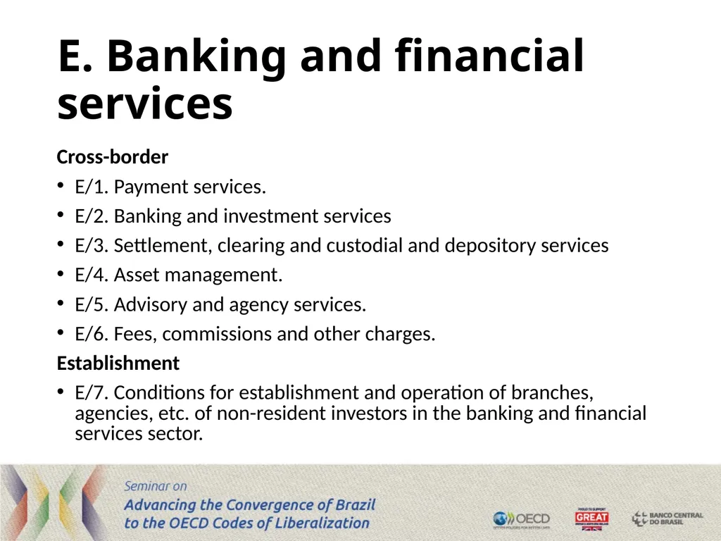 The Code of Liberalisation of Current Invisible - slide 18 of 29