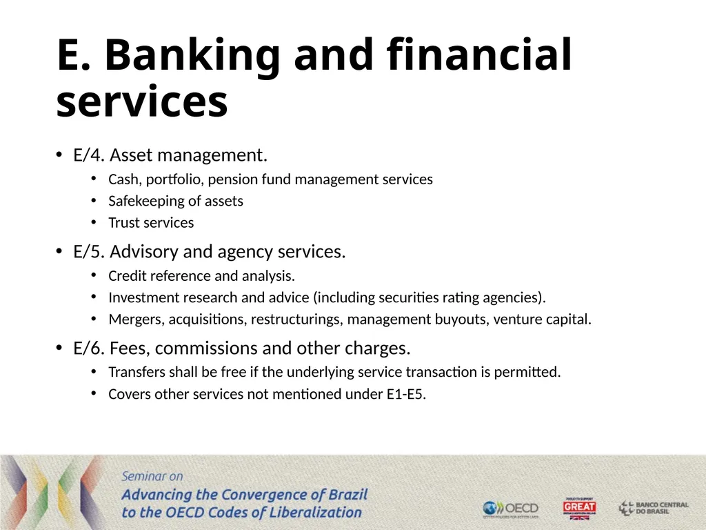 The Code of Liberalisation of Current Invisible - slide 23 of 29