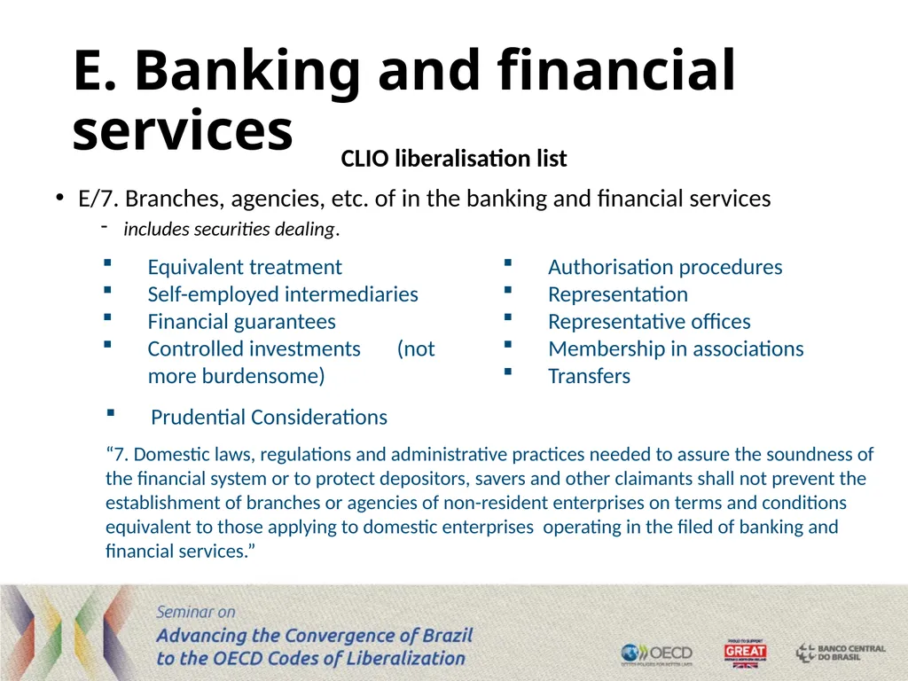 The Code of Liberalisation of Current Invisible - slide 24 of 29