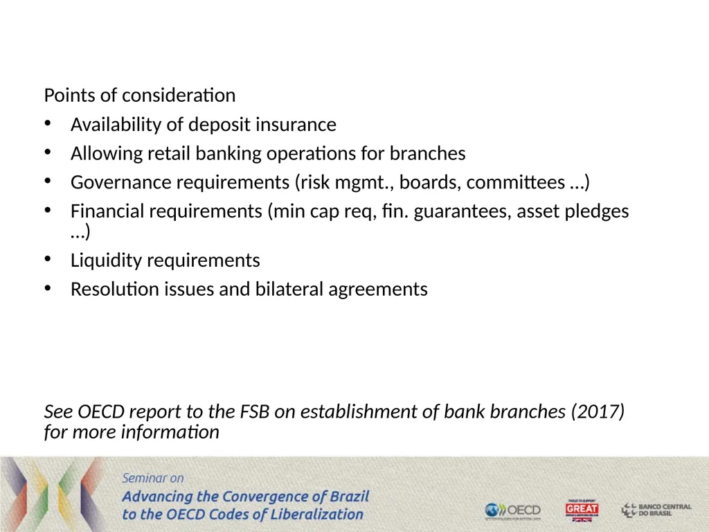The Code of Liberalisation of Current Invisible - slide 28 of 29