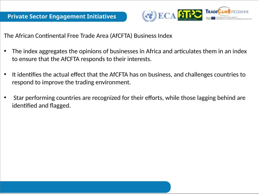 Private Sector Engagement Project on capacity - slide 7 of 10
