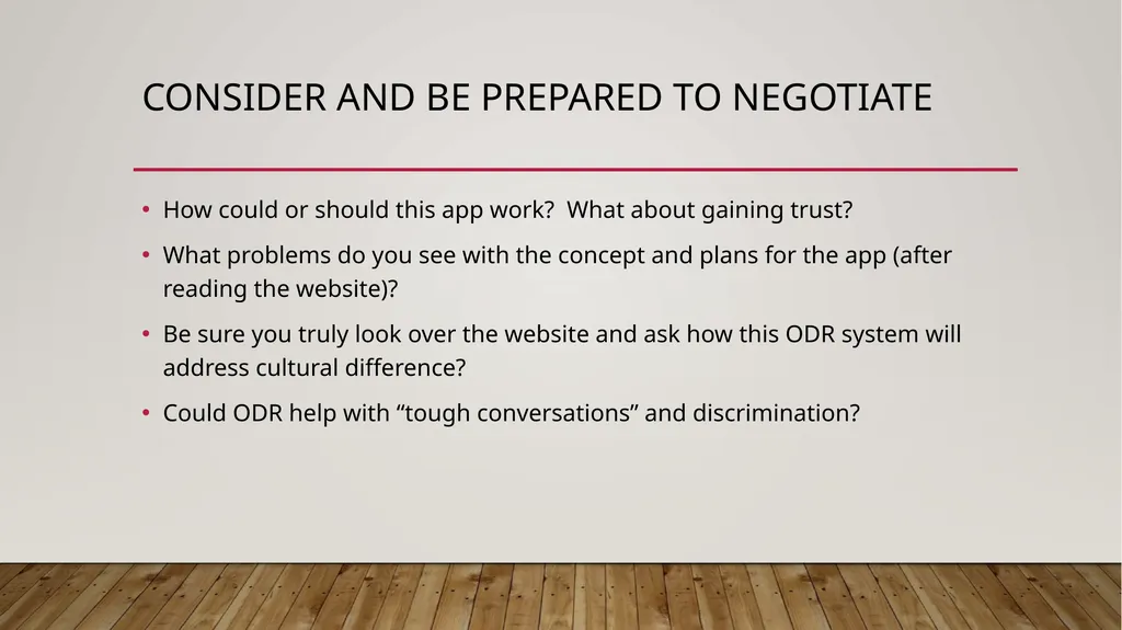 ODR in Developing Nations? This work by Amy J. - slide 24 of 26