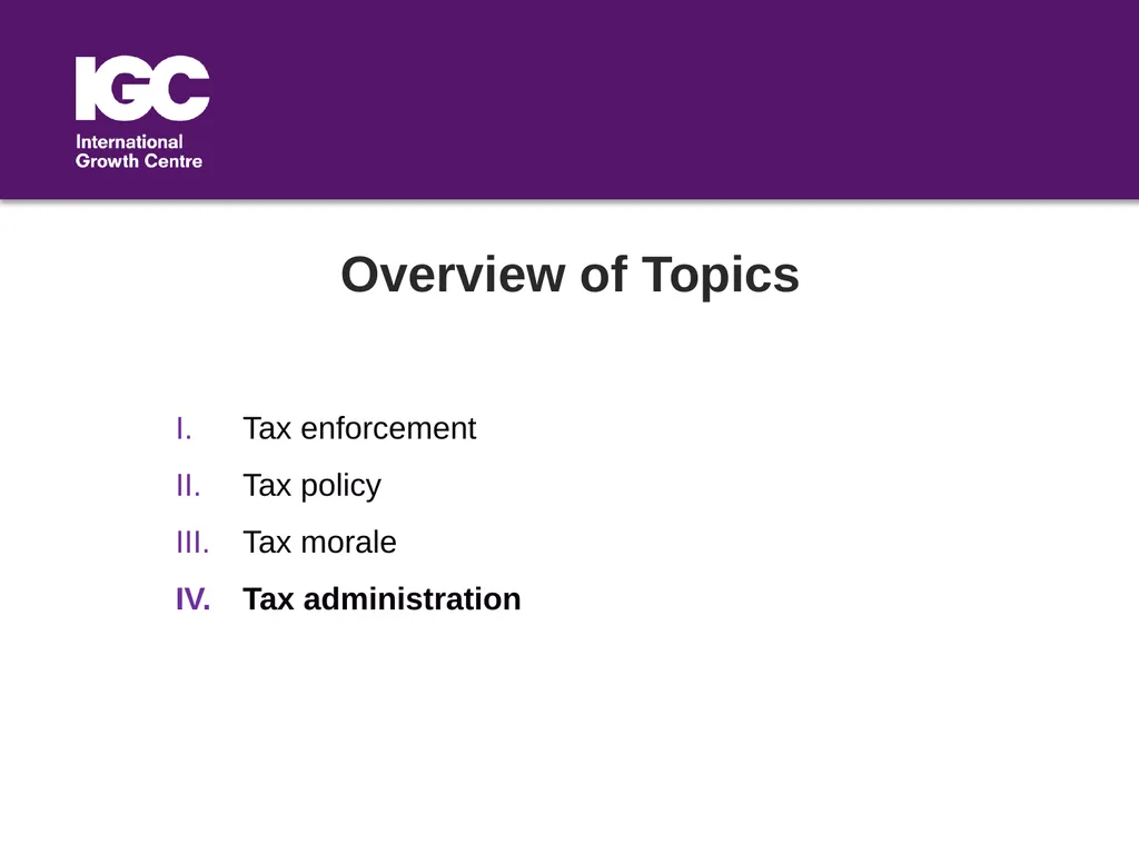 Taxation & Development Henrik Kleven Professor, - slide 22 of 27