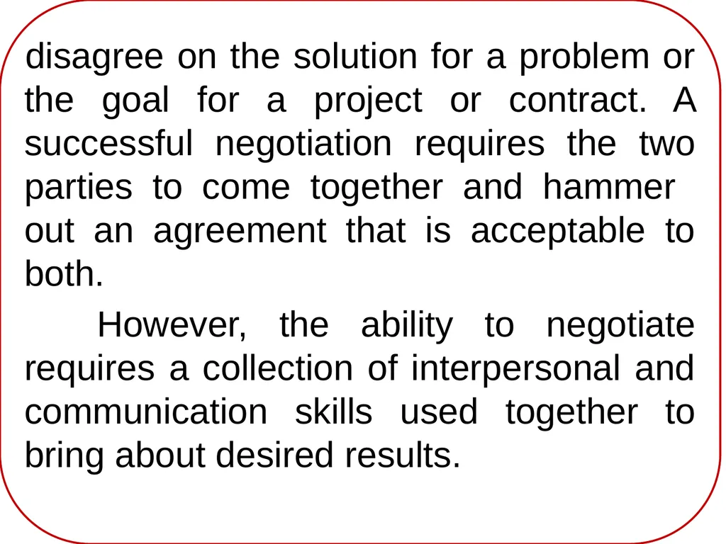 CRITICAL NEGOTIATION SKILLS FOR UNIVERSITY - slide 10 of 23