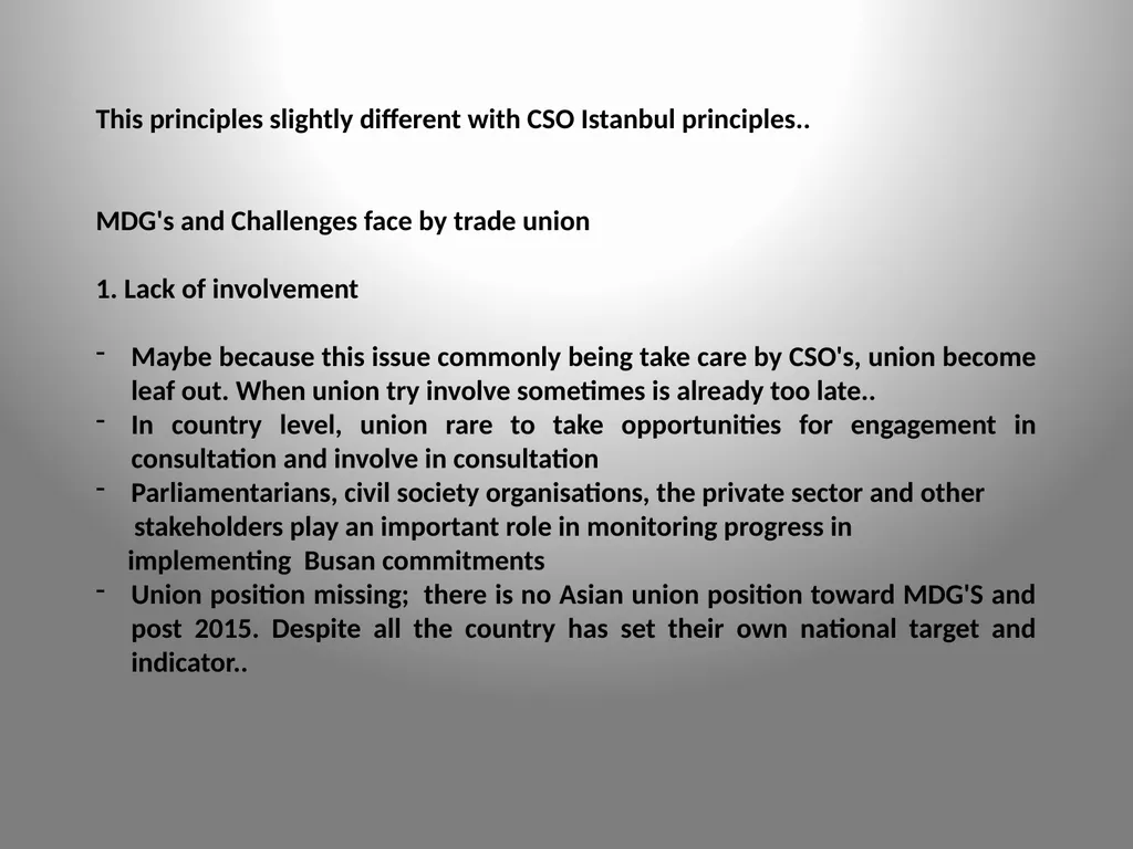 Involving trade union in Effectiveness Development - slide 5 of 8
