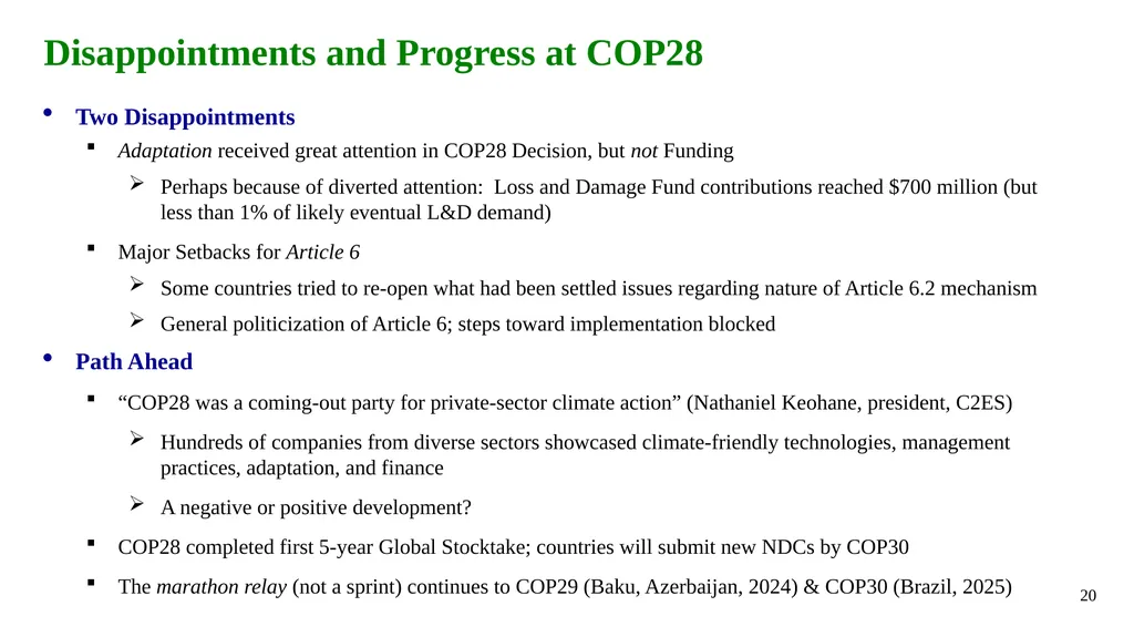 What Can an Economist Possibly Have to Say about - slide 20 of 25