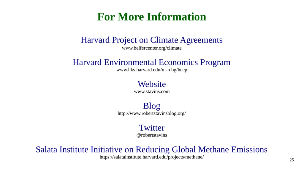 What Can an Economist Possibly Have to Say about - slide 25 of 25