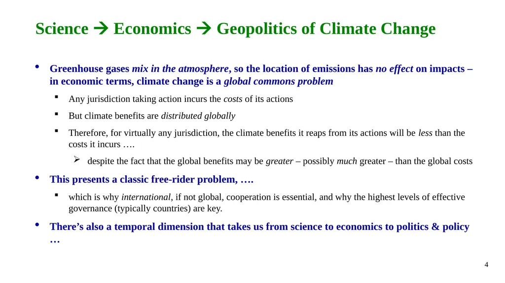 What Can an Economist Possibly Have to Say about - slide 4 of 25